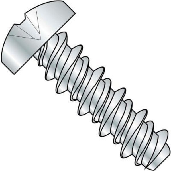 Kanebridge #12 x 3/4 #10HD Phillips Pan High Low Screw Fully Threaded Zinc Bake - Pkg of 5000 1212HPP